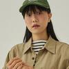 KAPPY DESIGN CORDUROY SUNSHINE CAP GREEN