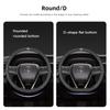For Toyota 2026 Hot Hub Caps 38cm Suede Car Steering Wheel Cover For Toyota Hilux Aygo Corolla Yaris Rav4 Camry CHR  15 Inch Non