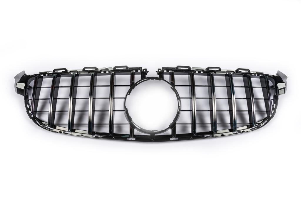 GT Front Grille (for Original C63) 2014-2018, with Camera for Mercedes C-class W205