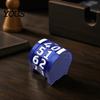 Intuitive Score Tracker 3D Printed Rotational Counter, 2-Digit Wheel Manual Rotary PLA Rotating Counter Life Tool for Board Card Game Easy to Read