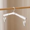 Non-Slip Travel Hangers Mini Size Pant Clips Multi-functional Foldable Clothes Hanger  Travel
