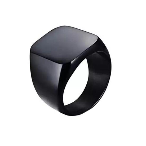Кольцо для пары, простой стиль, хип-хоп, геометрическое, глянцевое, универсальное украшение, подарок для мужчин и женщин
