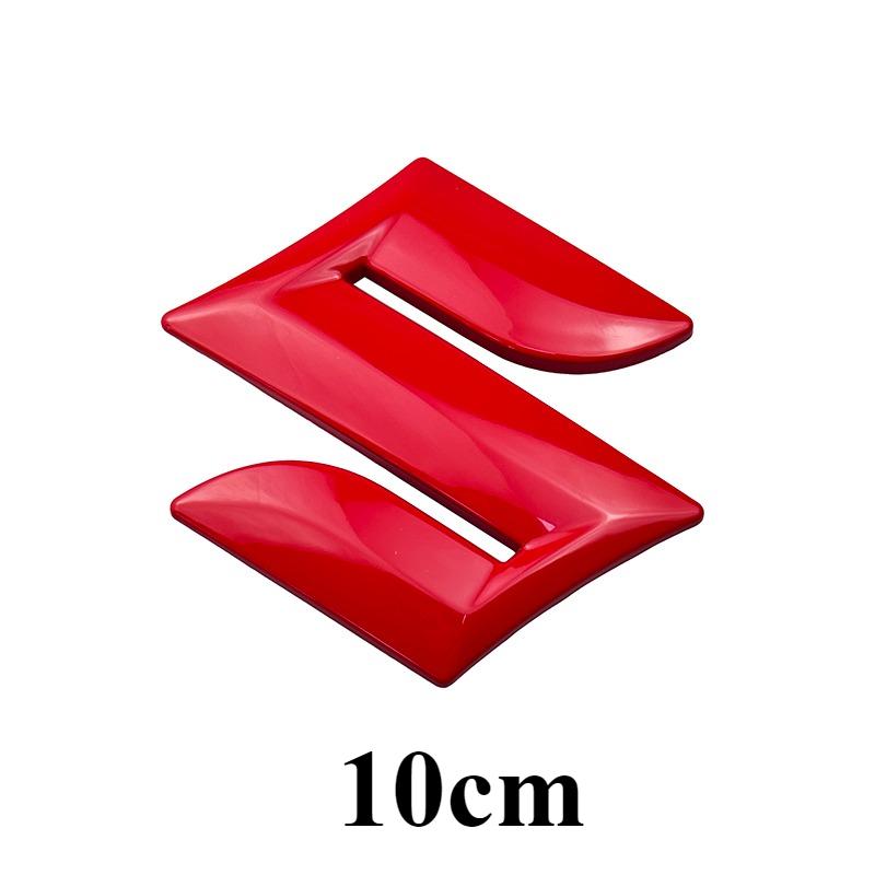 for SUZUKI Swift Metal Alloy Car Front Emblem Rear Trunk Logo 3D Badge Steering Wheel Sticker Modified Letter Decoration 1ET