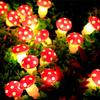 Mushroom LED Fairy Lights USB/Battery String Light Christmas Party Gift Fairy Indoor Decorative Atmosphere Light