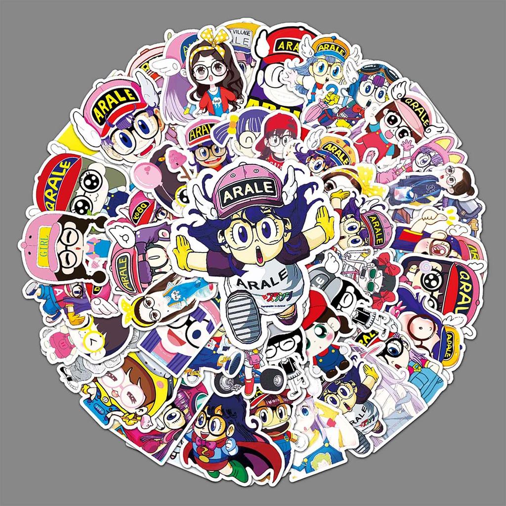 50 Мультяшный Мультяшный Дудл Чемодан Тележка Кейс Ноутбук Водонепроницаемые Наклейки на Автомобиль