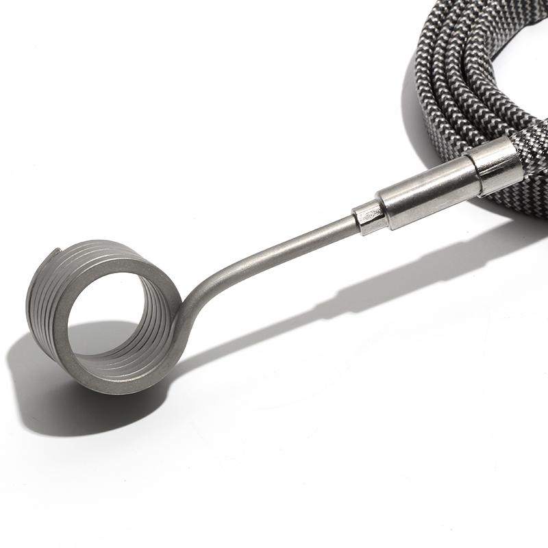 LJXH 220V Нагревательная спираль горячего канала для литьевой машины 3x3мм Специальная для сопла с термопарой K 1шт