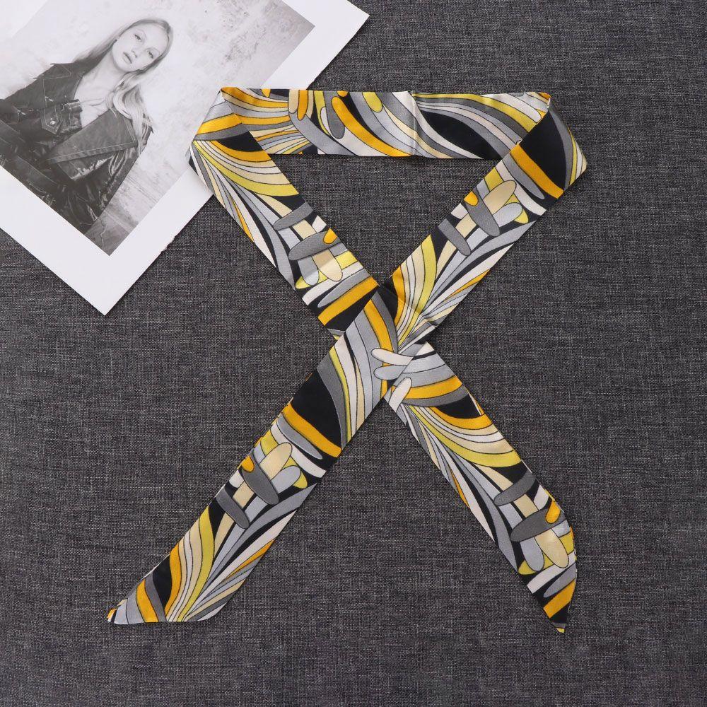 Аксессуары Повязка на голову Шейный платок Ручка для сумки Лента Маленький шелковый платок Декоративная лента Платок