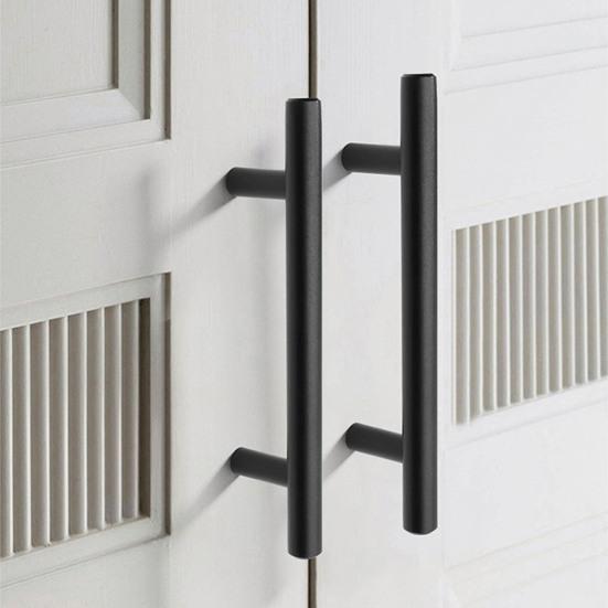 1 комплект дверных ручек в современном стиле из нержавеющей стали, дверная ручка для ящика, мебельная ручка, товары для дома