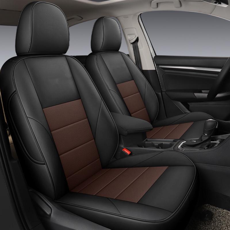 Всесезонный кожаный чехол на сиденье для Volkswagen Tango - Универсальная посадка, Оригинальная текстура автомобиля