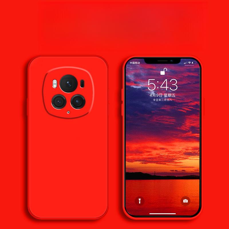 Suitable for Honor Magic6pro Mobile Phone Case Honoror Protective Case Liquid Soft Silicone Full-cover Anti-fall Case for Men and Women