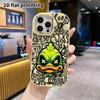 Чехол для телефона: 2D плоский дизайн, подходящий для защитного чехла iPhone 18 17 16 15 14 13 Pro, стиль для пары, голова утки Веном, рождественские и хэллоуинские подарки