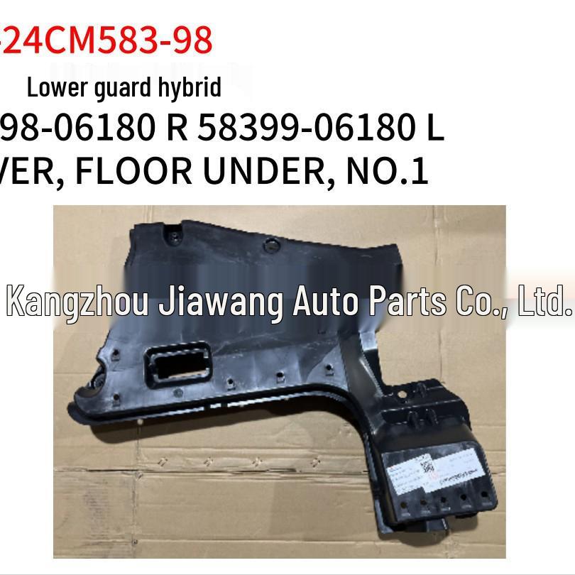 Комплект нижних защит кузова для Toyota Camry (58398-06180 Правый, 58399-06180 Левый)