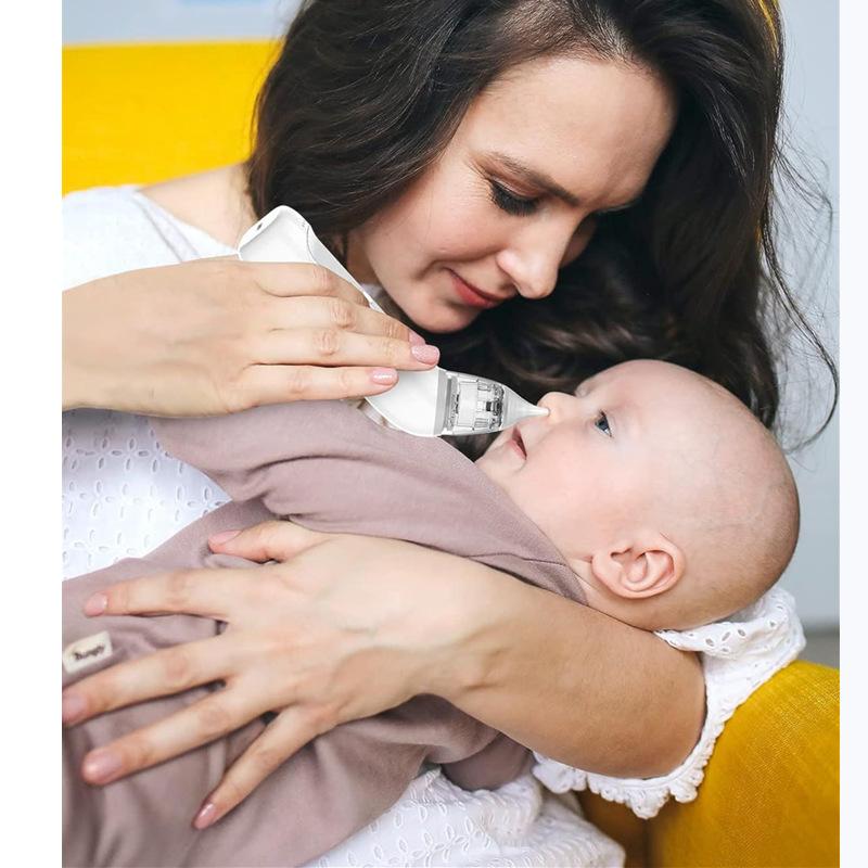 Electric Nasal Aspirator for Babies and Infants Gentle Snot Booger Cleaner Nasal Suction Machine for Congestion Relief Baby Care