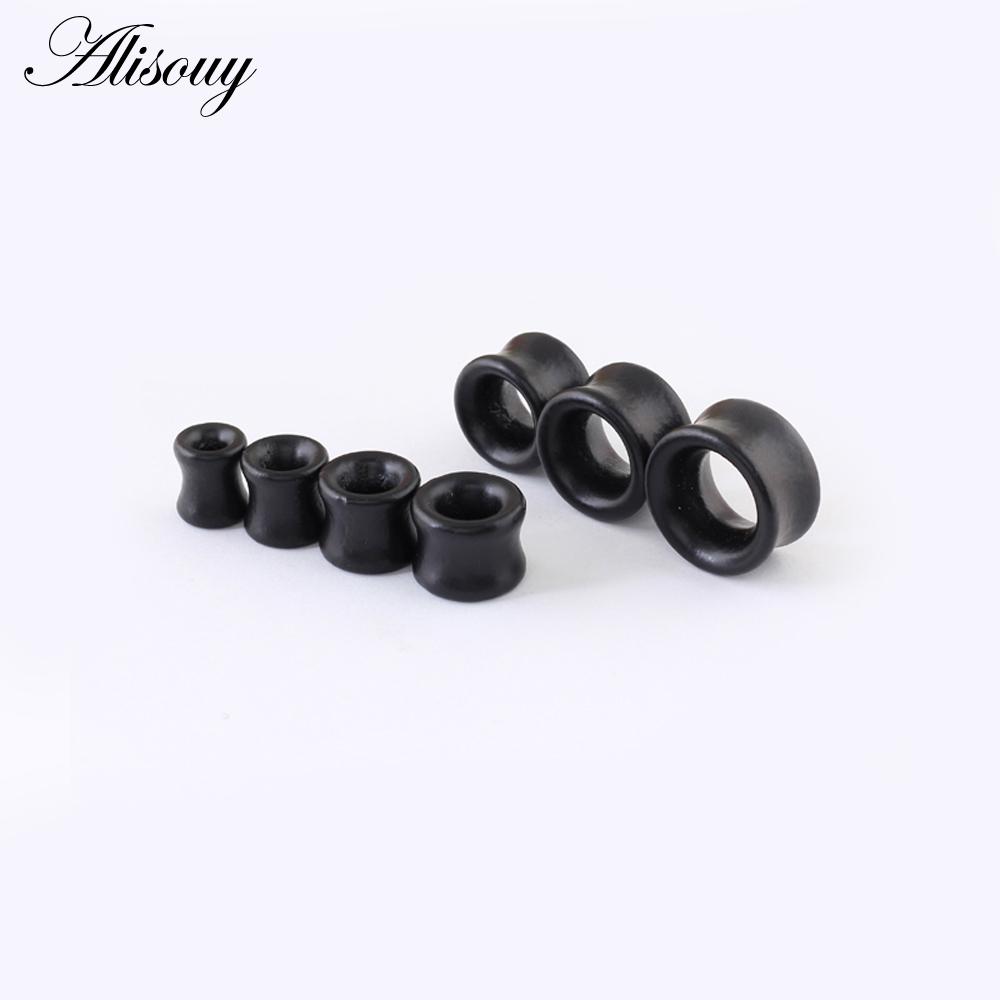 2 шт., модные беруши для тоннелей плоти, расширитель для пирсинга большого калибра, коричневый бубинга, розовое дерево, 8 мм-20 мм, украшения для пирсинга тела для мужчин