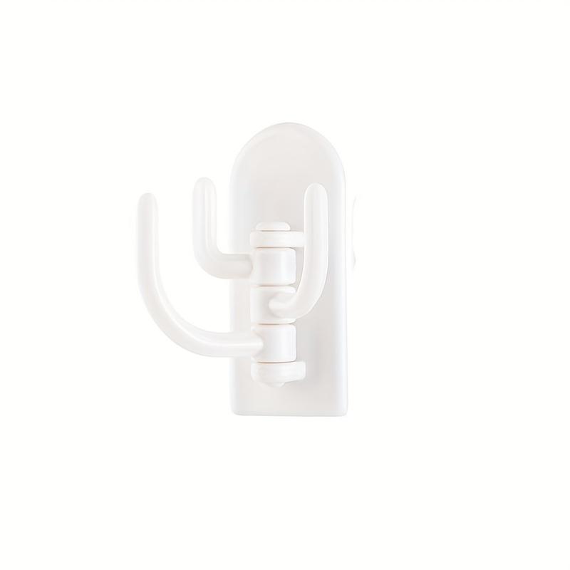 Креативный многофункциональный вращающийся крючок, подходящий для стен ванной, кухни и спальни, хозяйственные крючки