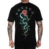 Sullen Black Mamba Premium Short Sleeve Jet Black Clothing Appa Unisex T-Shirt