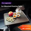Для Leapmotor C11C10 C16 B10 B01 Lafa 5 Автомобильный плавающий маленький столик Автомобильный компьютер Обеденный стол Автомобильный поднос Держатель для чашки Принадлежности