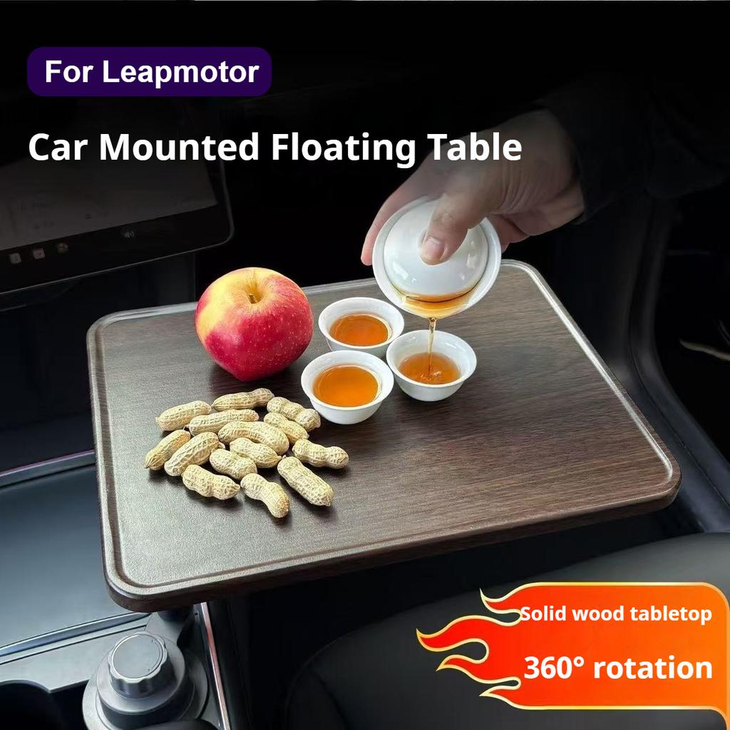 For Leapmotor C11C10 C16 B10 B01 Lafa 5 Car Floating Small Table Board Car Computer Dining Table Car Tray Teacup Holder Supplies