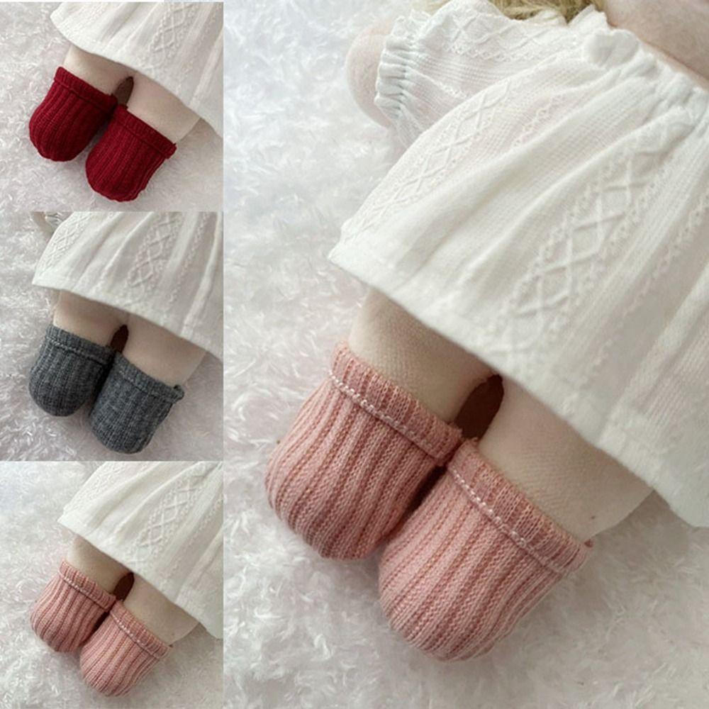 5 Colors Cotton Doll Socks Dolls Accessories Doll Casual Socks Clothes Socks  15/20cm Cotton Dolls