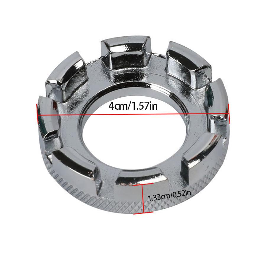 Инструмент для спиц велосипеда 8 в 1, стальной ключ для ниппелей спиц для правки колес, подходит для обслуживания шоссейных, горных велосипедов и МТБ