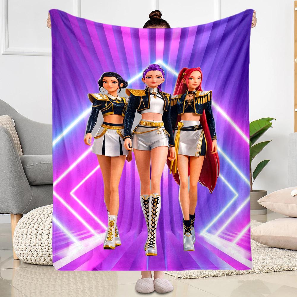 Huntress Power Squad Blanket Soft Warm Cozy Suitable for Office Picnics Couch All-Season Use Warmthful Decor Gift for Travel Home Birthdays