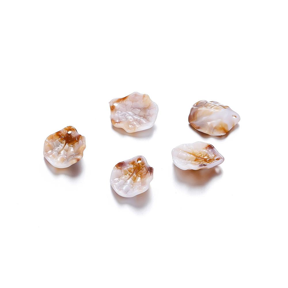 10 шт. Пластиковые акриловые ракушки в форме морской звезды, бусины-шармы для браслета, ожерелья, аксессуары для самостоятельного изготовления ювелирных изделий