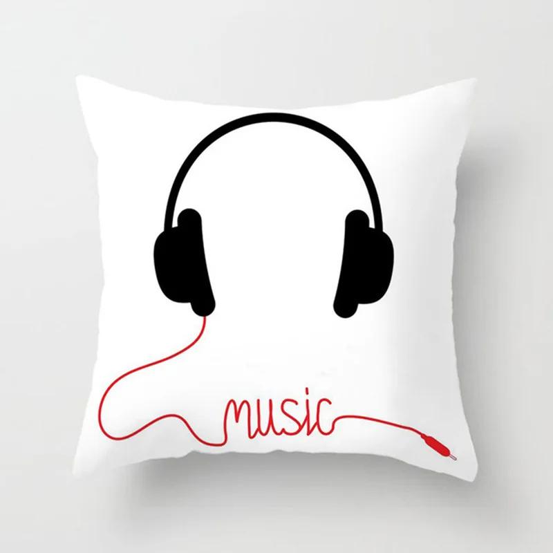 Черная подушка Галактика Планета Чехол для подушки Космос Наволочка Мягкая высококачественная декор для дома