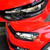 Накладки-реснички на передние фары для VW Polo Mk5 6R 2010 2011 2012 2013 2014 2015-2017