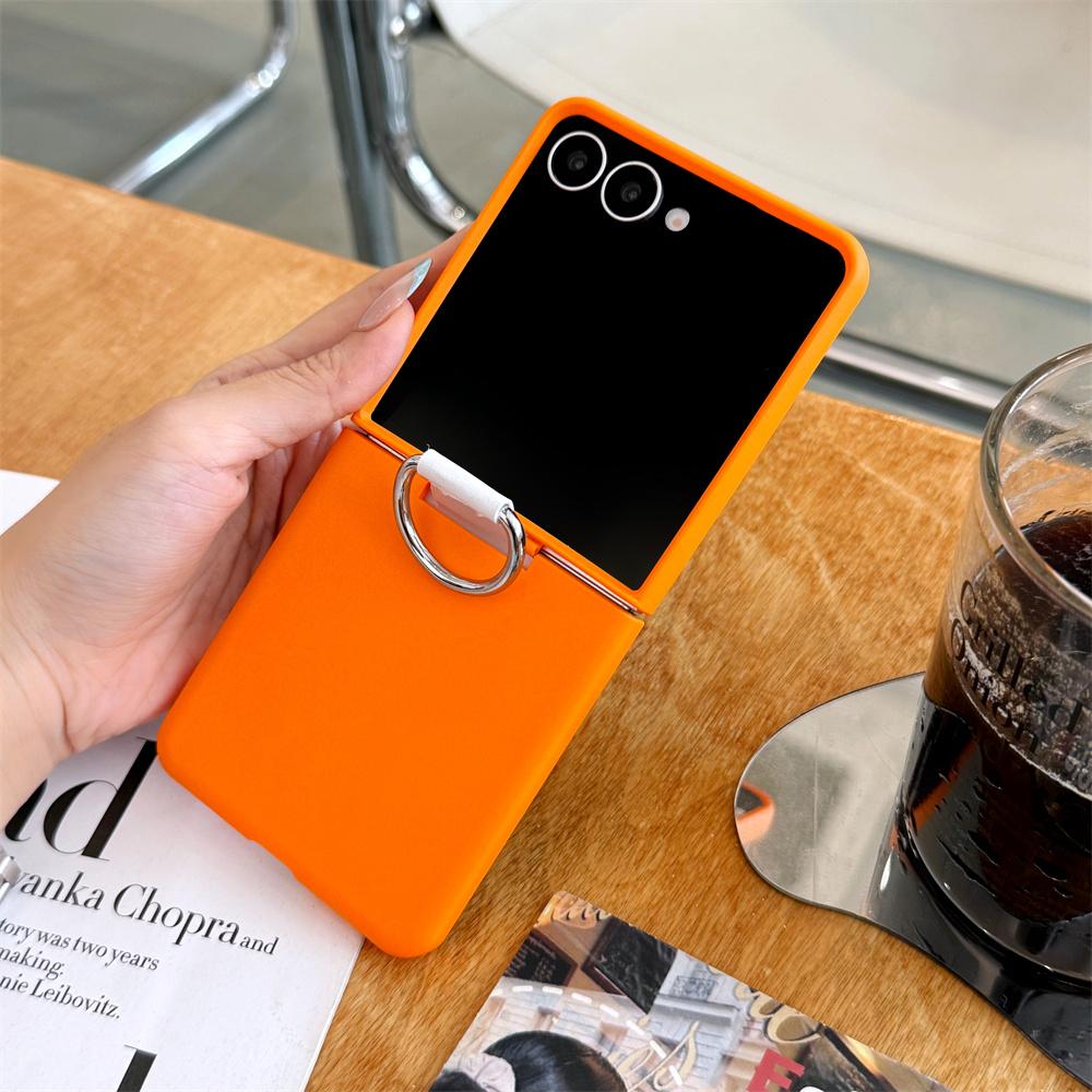 Мягкий силиконовый чехол-бампер с кольцом для Samsung Galaxy Z Flip 7 6 5 4 Flip5 Flip6 Flip7 FE Защитная крышка со всех сторон для шарнира