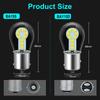 Красный Янтарный Белый 1156 BA15S P21W LED 1157 BAY15D P21/5W Светодиодная лампа R5W R10W Автомобильный указатель поворота S25 Лампы автоматического стоп-сигнала 12 В