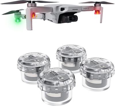 Kiowon DJI Дрон Стробоскоп Универсальный DJI FLIP Светодиодный свет для ночи Совместим с DJI Avata Mini AIR Mini 2 Mini Mini 3 Mini 4 Mavic Air Mini Mavic Air 2