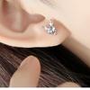 One Deer Has You S925 Sterling Silver Simple Earrings with Diamonds, Small Fresh Deer Earrings Female