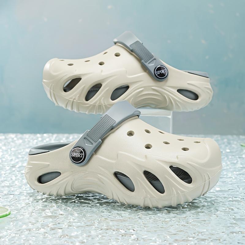 high qualityBoys' Lightweight Breathable Clogs - Summer with Soft Sole, Cushioned Beach Shoes Suitable for Outdoor, & Daily Wear - Easy-Clean Casual