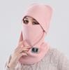Winter Cycling Mask Neck Hat Men and Women Winter Helmet Inner Hat Thickened Warm Ear Protection and Cold Neck