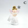 Christmas Angel Doll Pendant Fringed Skirt Doll Christmas Ornaments