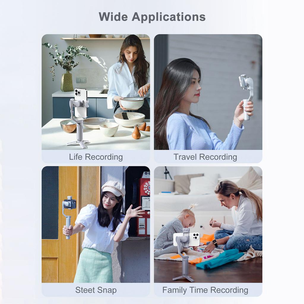 Hohem iSteady XE 3-осевой стабилизатор подвеса для смартфона Портативный подвес для телефона Vlog с защитой от сотрясений