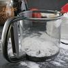 250ML Plastic Cup Flour Sieve Fine Mesh Easy To Use Clean Handheld Multifunctional Compact Size Flour Sieve