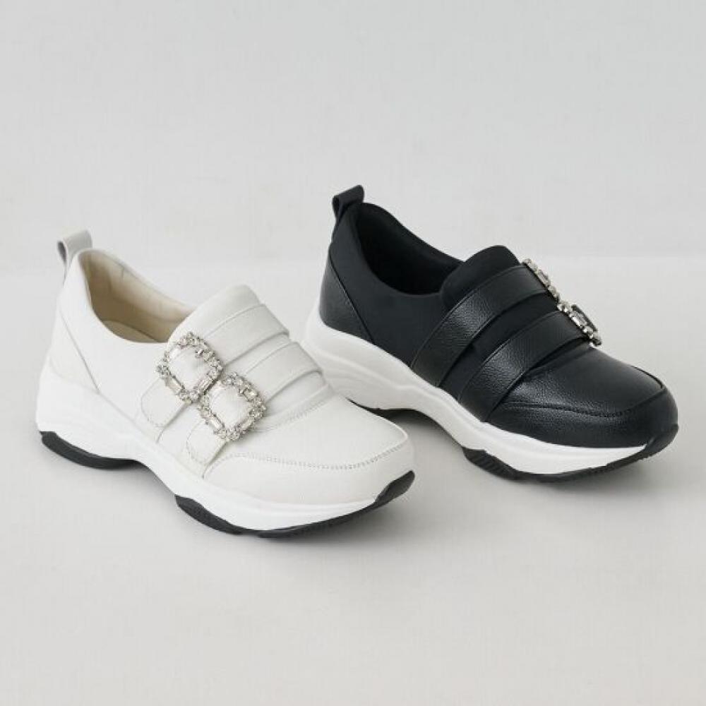 Jisyu Miley Jewelry Slip On Sneakers
