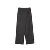 LESS 2024 Autumn Lambswool Straight-Leg Trousers