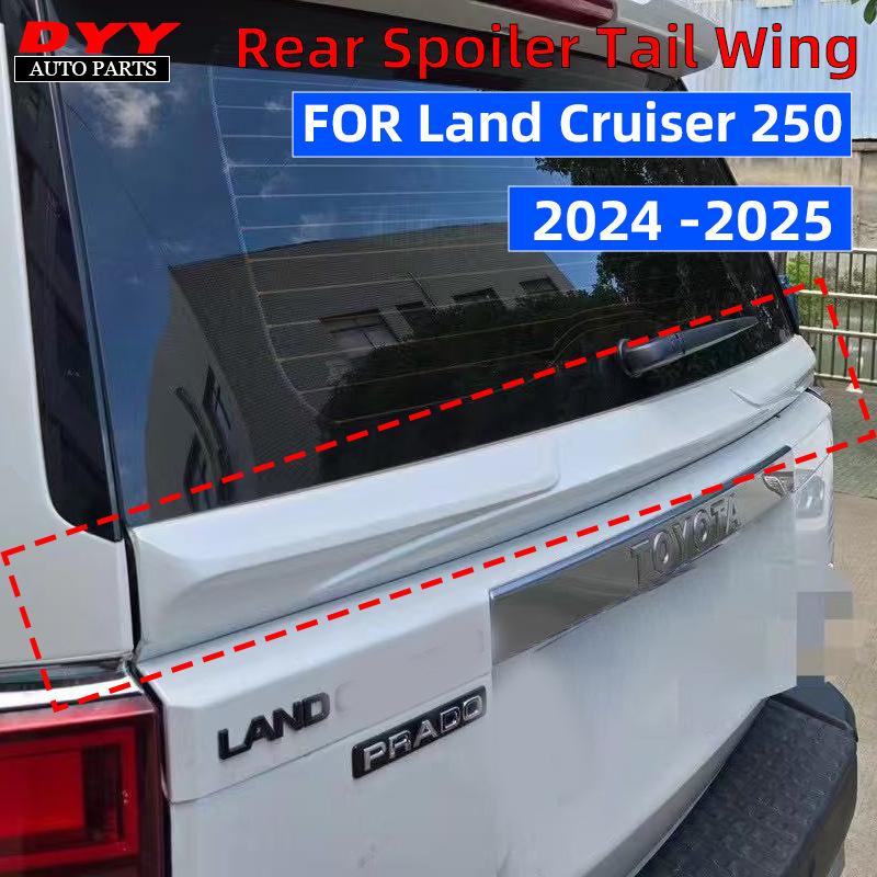 2024 Prado LC250 Задний спойлер и среднее крыло Модификация без сверления