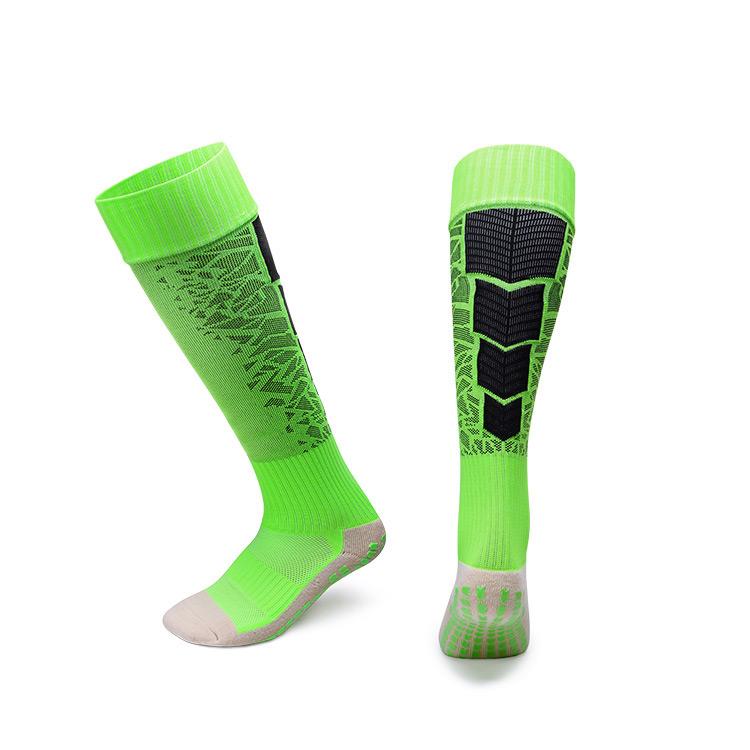 Knee High Soccer Socks Striped Elite Football Socks