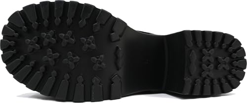 Босоножки на платформе Yosuke 4450002 Женские Черная эмаль, Размер 25.0 см - 25.5 см