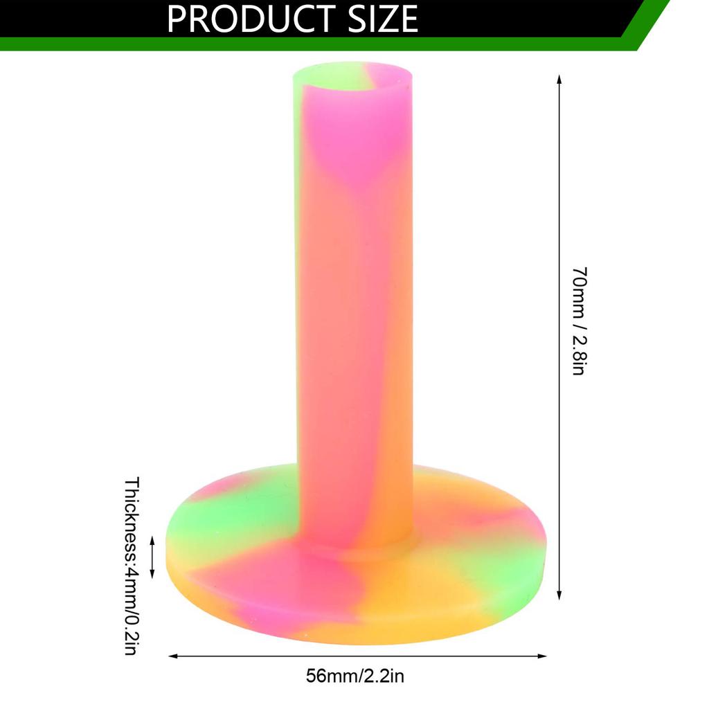 3 шт. резиновые подставки для гольф-ти, тренировочные ти для практики, ти для тренировочного драйвинг-рейнджа для дома, офиса, заднего двора, для игры в помещении и на открытом воздухе