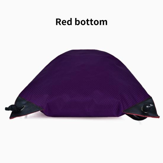 Спортивный рюкзак унисекс, складной водостойкий рюкзак на шнурке чистого цвета для тренировок