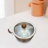 Набор кофейной чашки и блюдца из нержавеющей стали 300 мл Двустенная кофейная чашка с ручками и крышкой Американская чашка для латте Чашка для послеобеденного чая