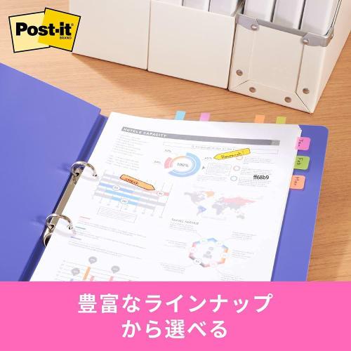 Post-it Film Sticky Notes Green Blue Pink 40 X 18 Mm 20 Sheets X 3 Pads 682S-2