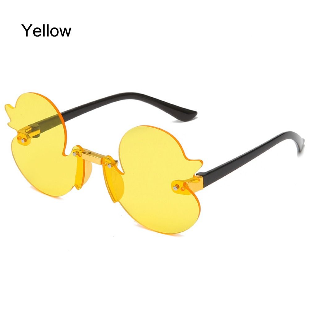 Colorful Children's Sunglasses UV400 Protection Party Decorative Glasses Rimless Shades  for Kids