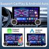 Universal car audio system, Android 15, supports CarPlay and Android Auto, 10.1-inch display, equipped with an AHD backup camera