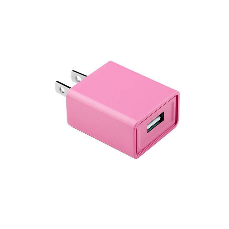 Зарядное устройство 5В1А Зарядное устройство USB 5В1,2А Уровень 6 Энергоэффективность Сертифицированное зарядное устройство, регулируемое в США