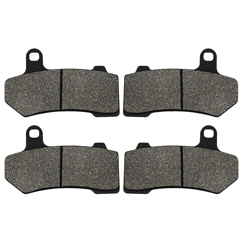 Front Rear Brake Pads for Harley V-Rod VRSCF VRSCX VRSCAW Street Night Rod VRSCR VRSCDX Road King FLHR Electra Street Glide FLHT